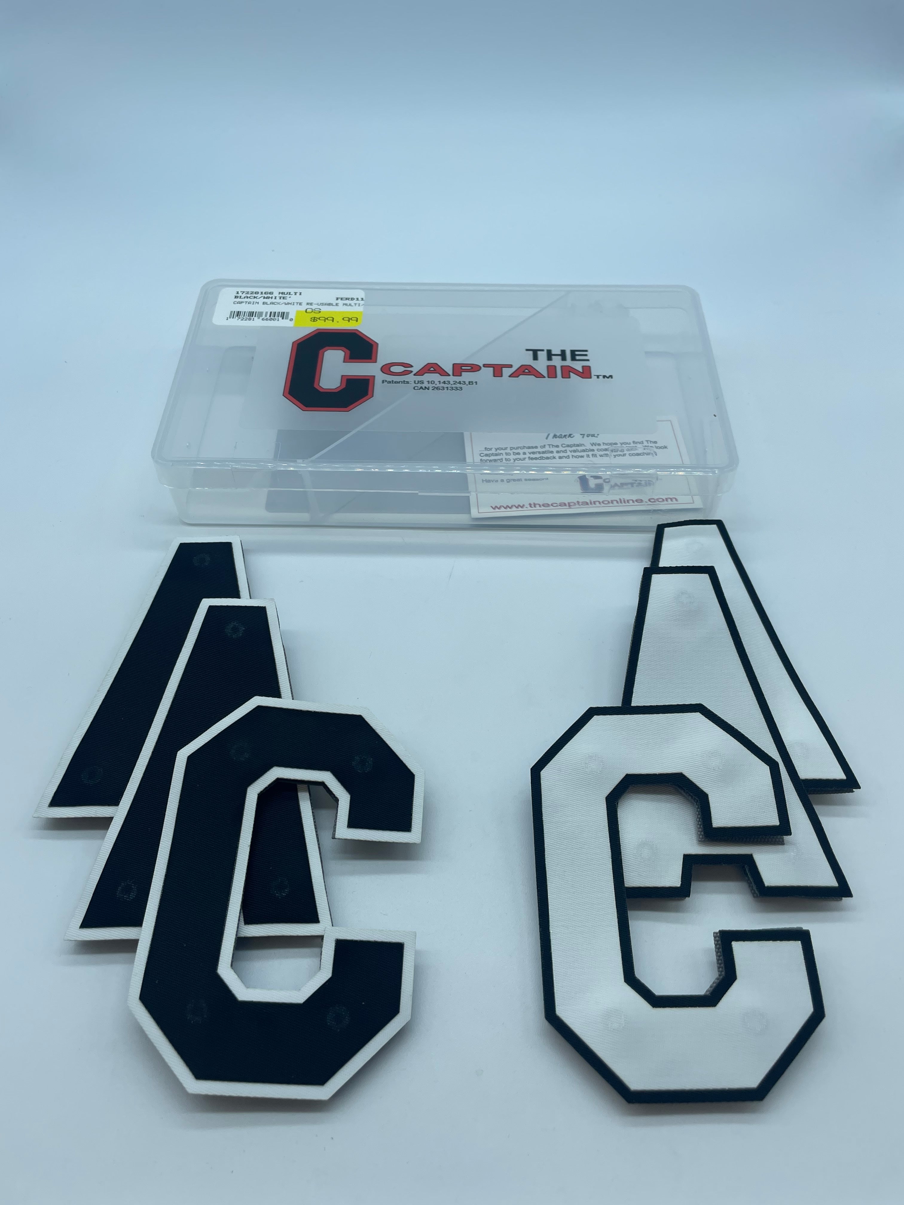 Removable Captain Letters- Multi Pack