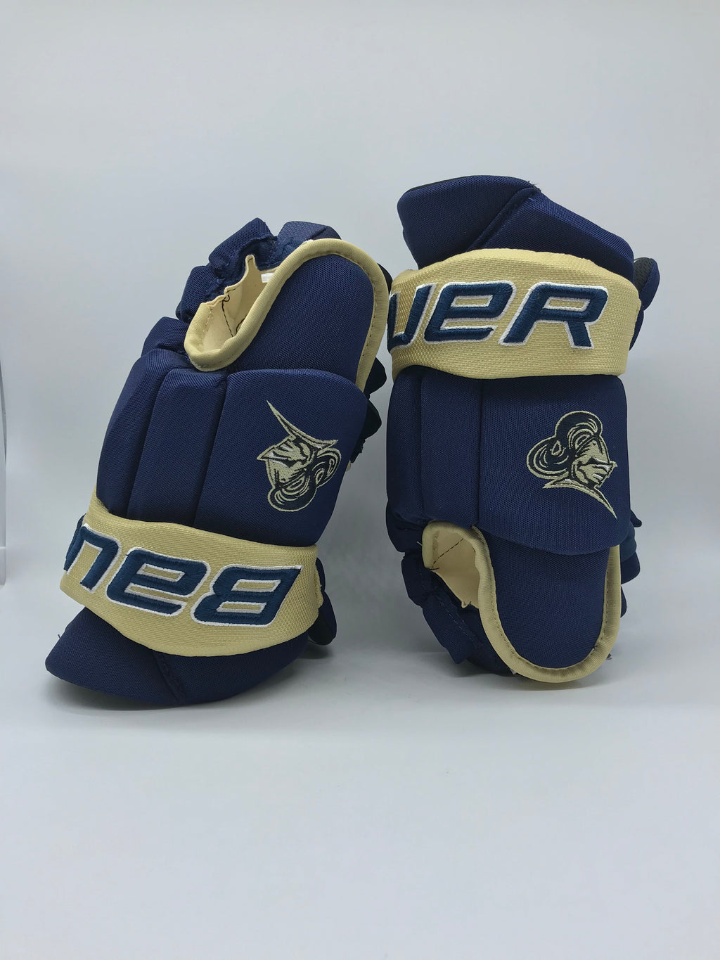 Bauer Intermediate Custom Team Vapor Pro Hockey Gloves- Grande Prairie Knights