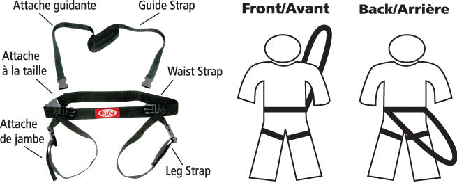 Kids Waist Ski Harness