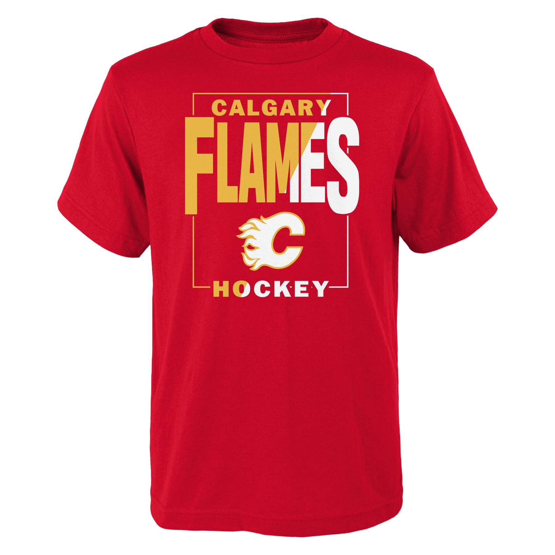 Youth Coin Toss Tee - Calgary Flames