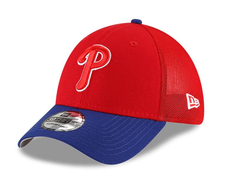 New Era 2022 Batting Practice 39Thirty Stretch Fit Cap- Philadelphia Phillies
