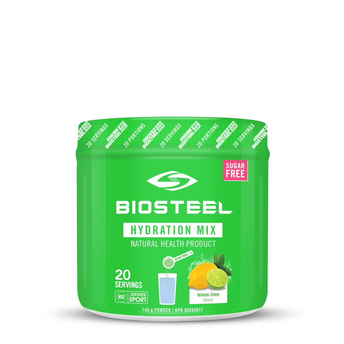 BioSteel Hydration Mix - 140g Lemon Lime