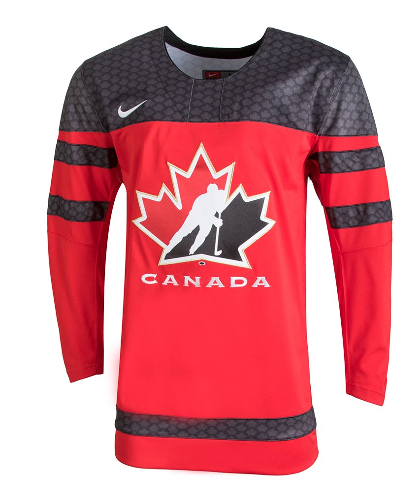 TEAM CANADA OFFICIAL 2022 OLYMPIC RED REPLICA HOCKEY JERSEY