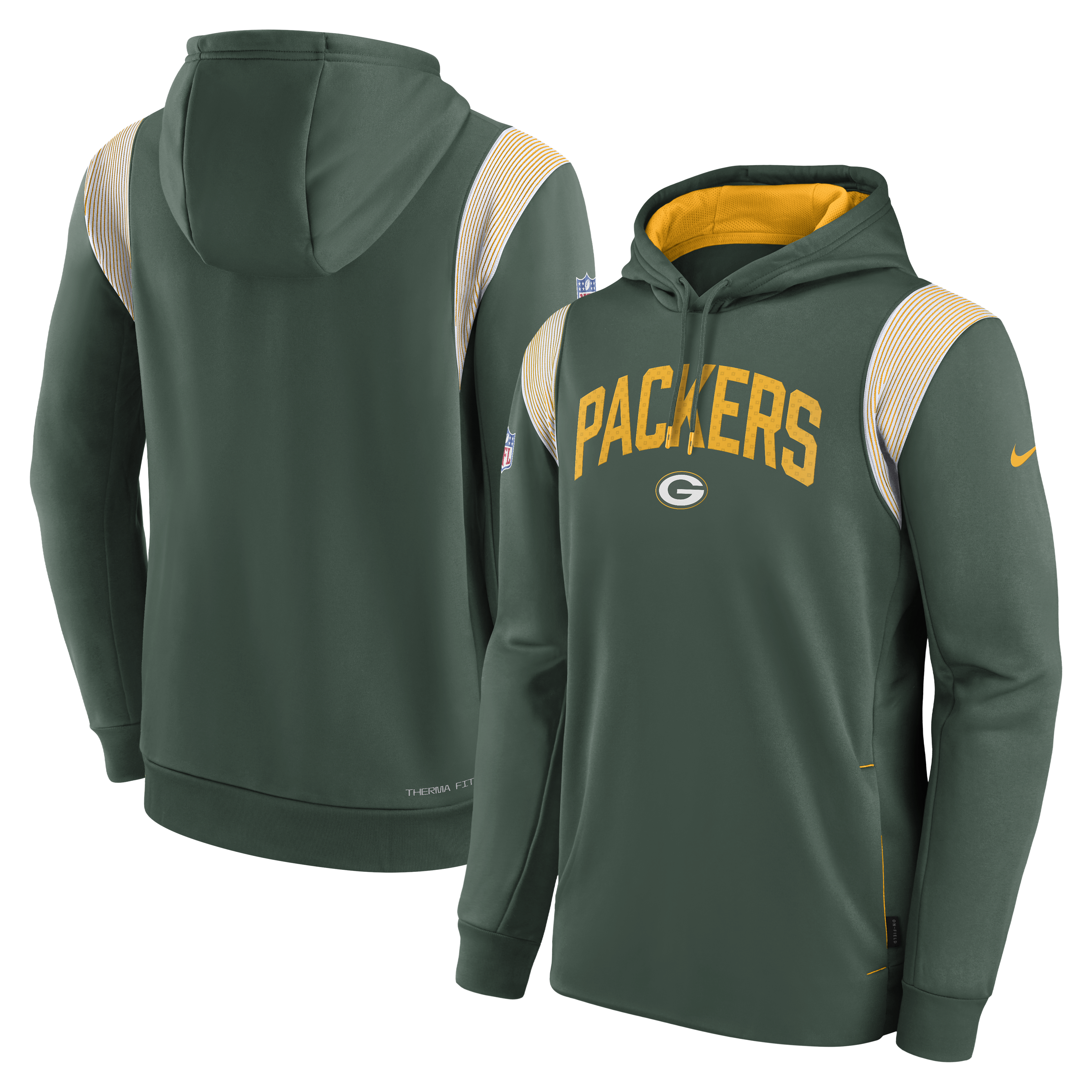 NFL AUTHENTIC STACK HOODIE ADULTS