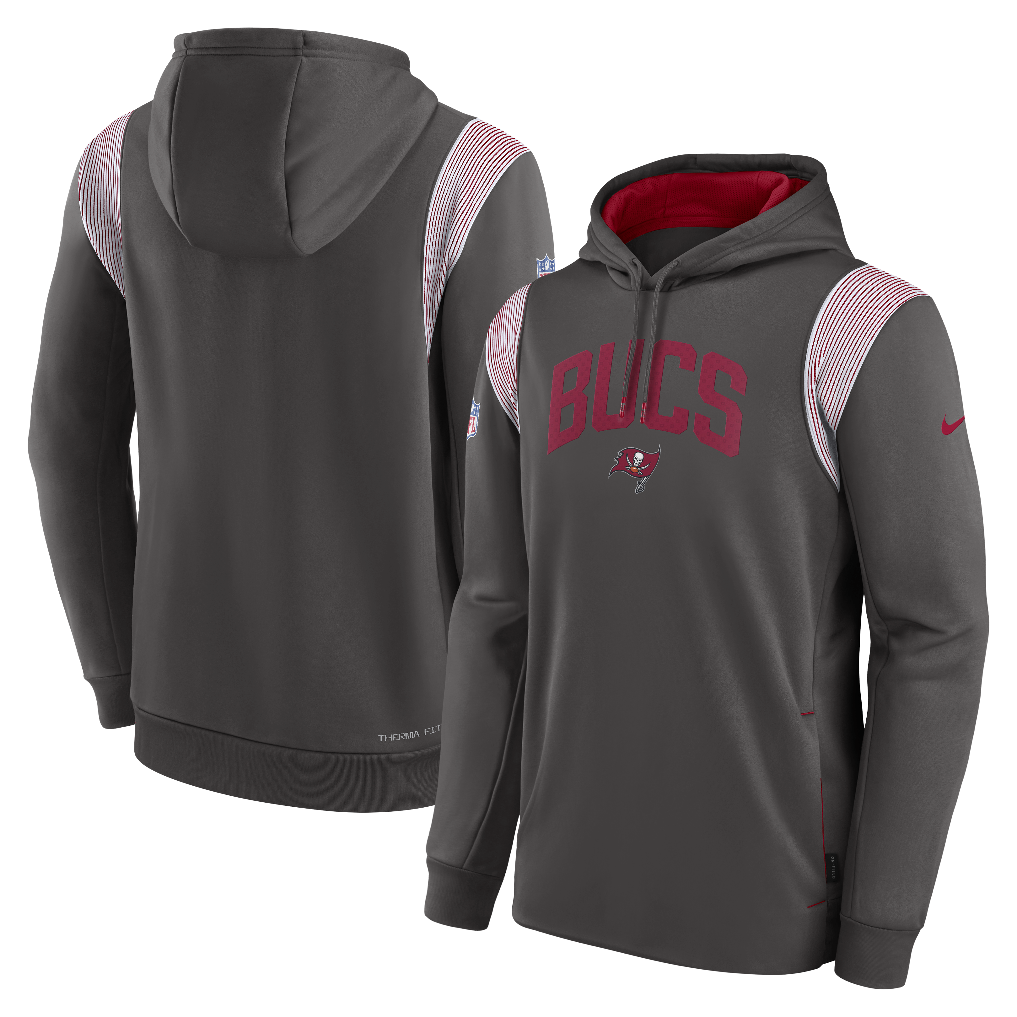 NFL AUTHENTIC STACK HOODIE ADULTS