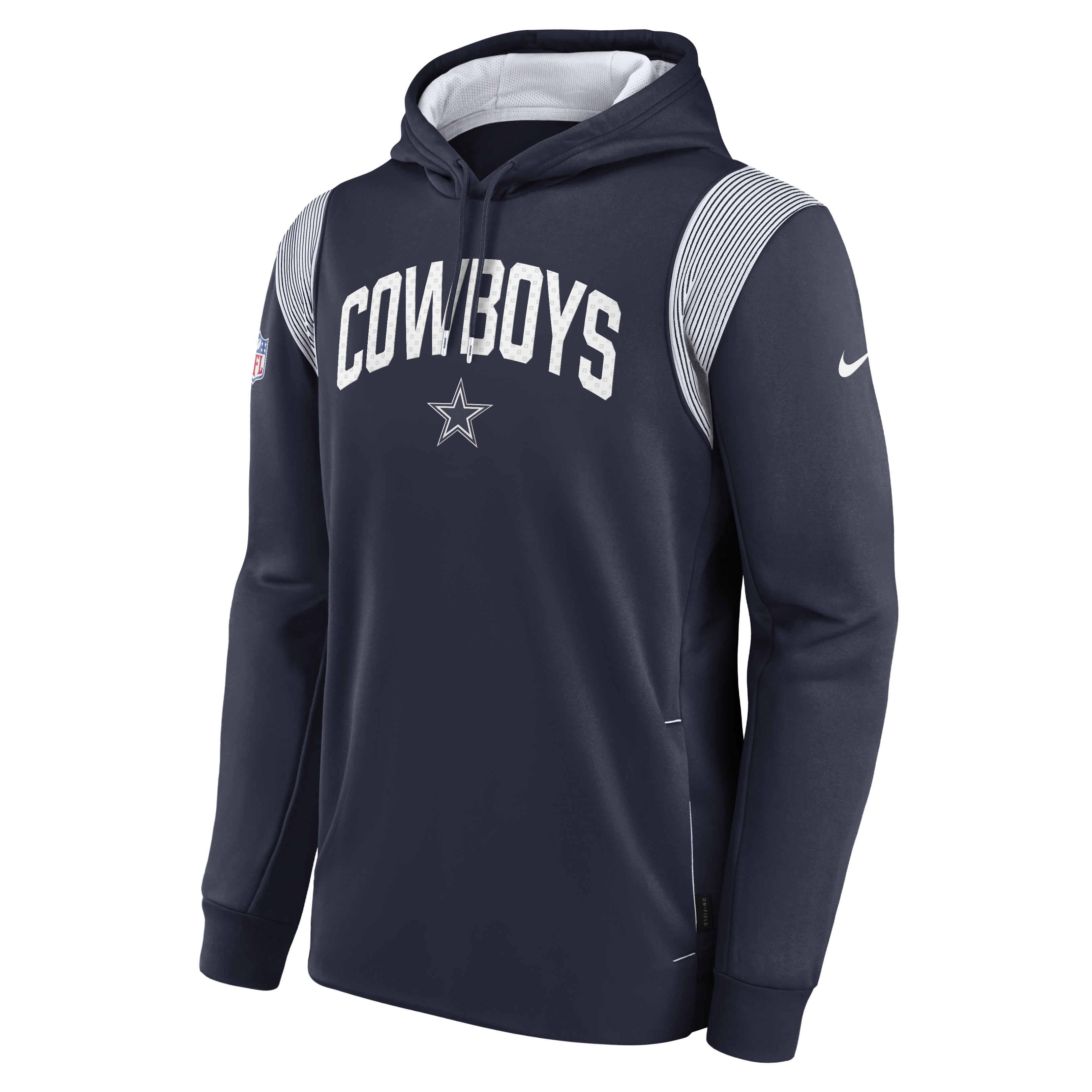 NFL AUTHENTIC STACK HOODIE ADULTS