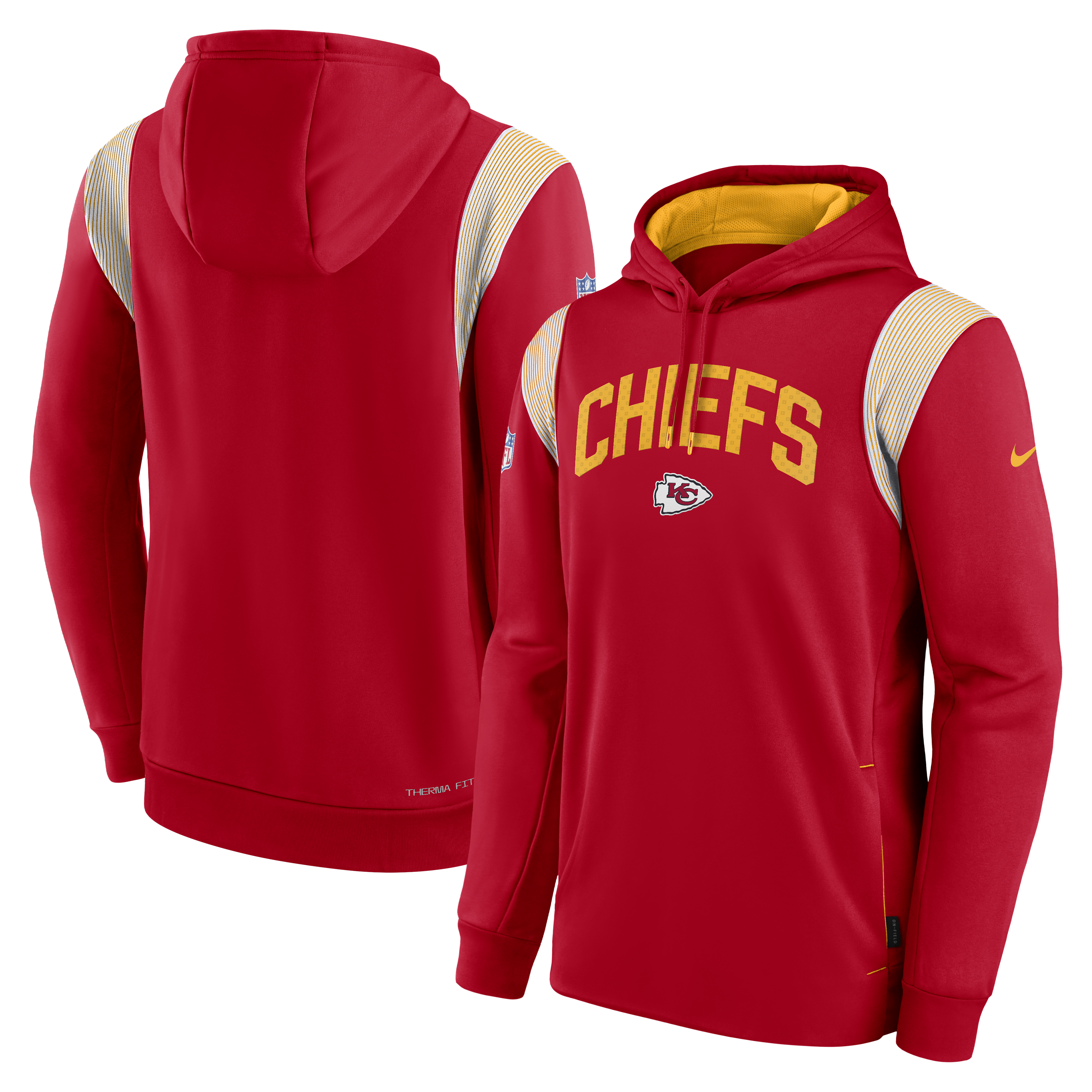 NFL AUTHENTIC STACK HOODIE ADULTS