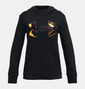 Girls' Armour Fleece Iridescent Big Logo Hoodie
