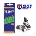 Elite Pro X7 Wide Non Waxed Lime Green Hockey Laces