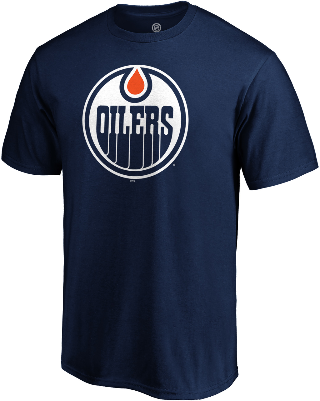 Core Primary Logo Men's Tee - Edmonton Oilers