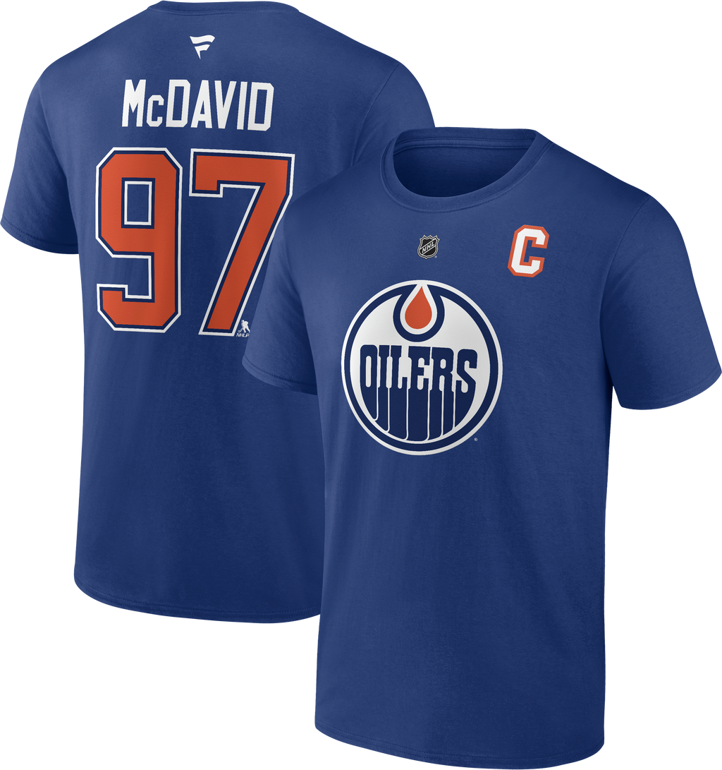 Authentic Stack Men's Tee Edmonton Oilers - McDavid