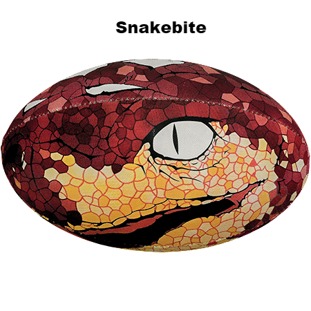 Snake Bite Rugby Ball