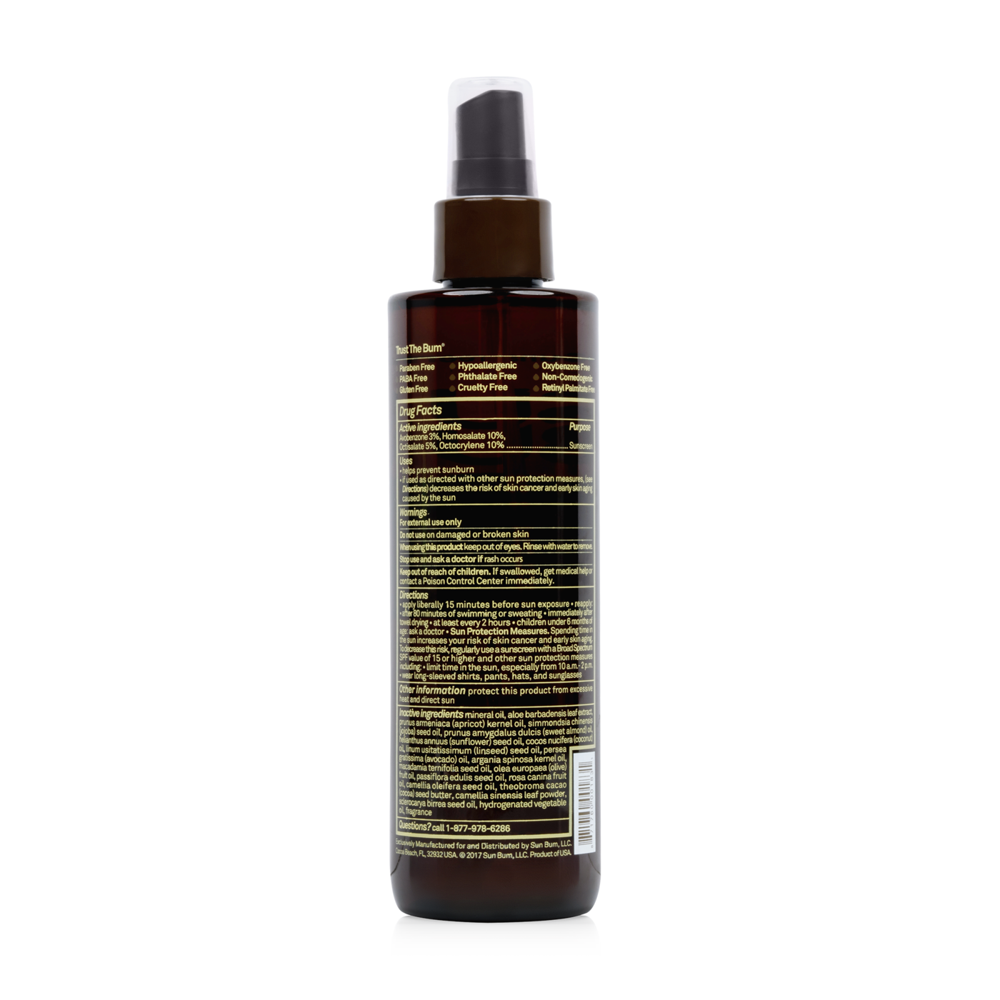 SPF 15 Sunscreen Tanning Oil