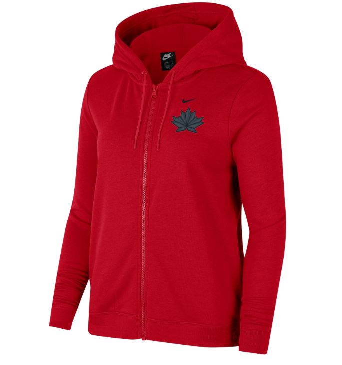 TEAM CANADA VARSITY FULLZIP HOODIE WOMEN'S OLYMPIC 22