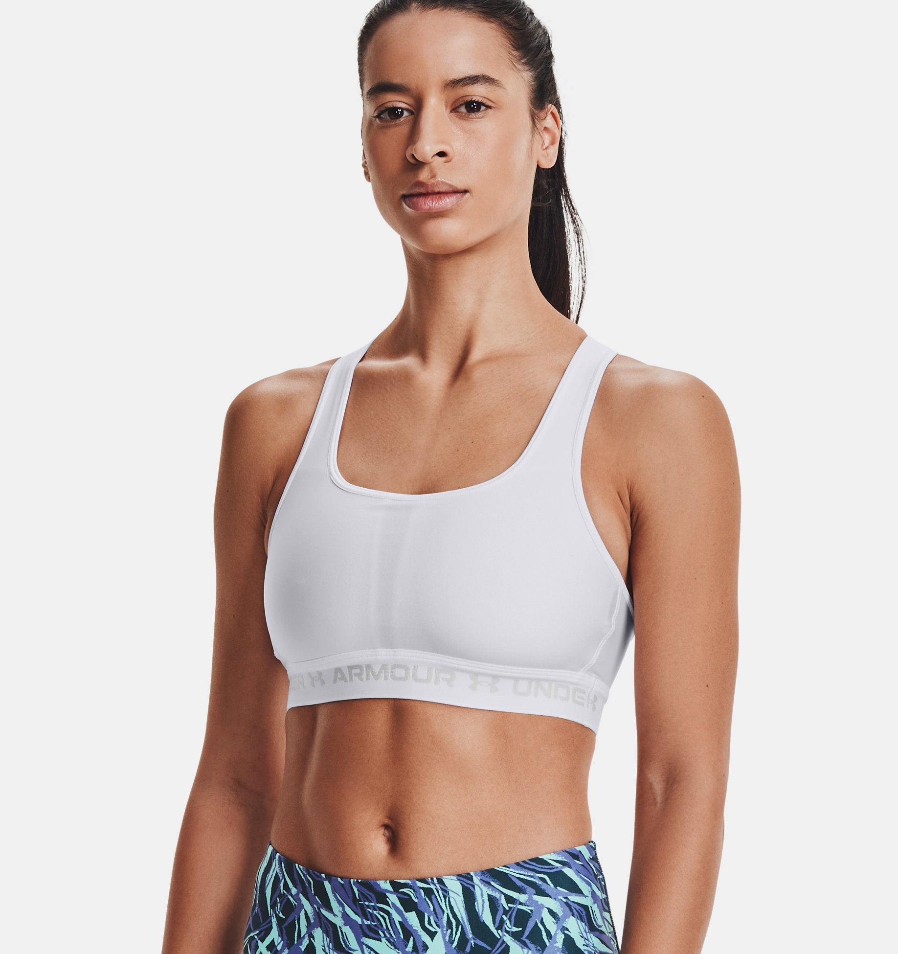Under Armour Women's Crossback Mid Sports Bra