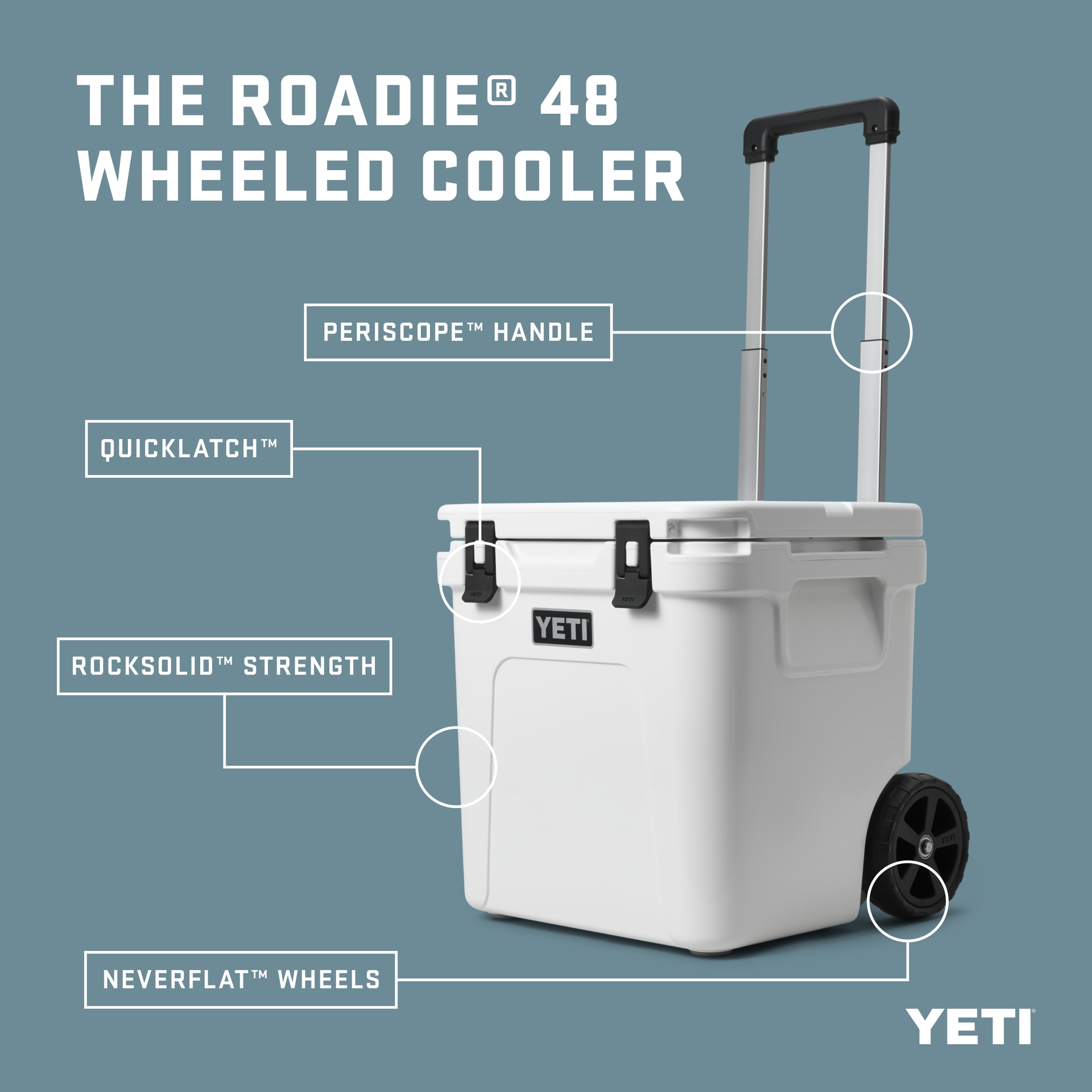 Yeti Roadie 48 Wheeled Cooler