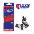 Elite Hockey Red Waxed Hockey Laces