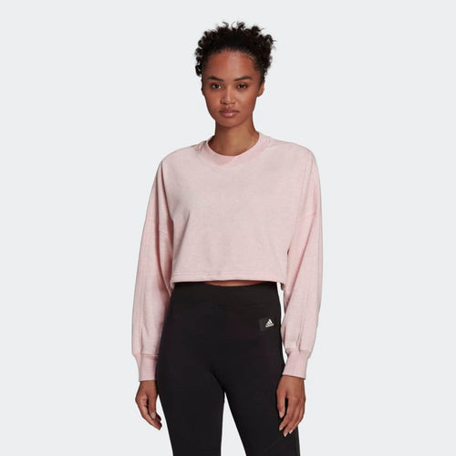 Adidas cropped crew best sale neck