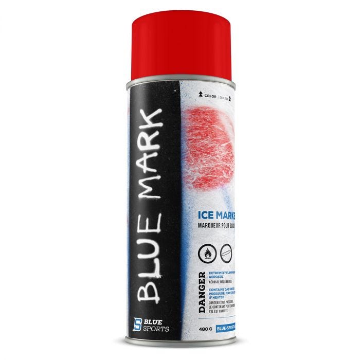 Blue Sports Ice Surface Marker
