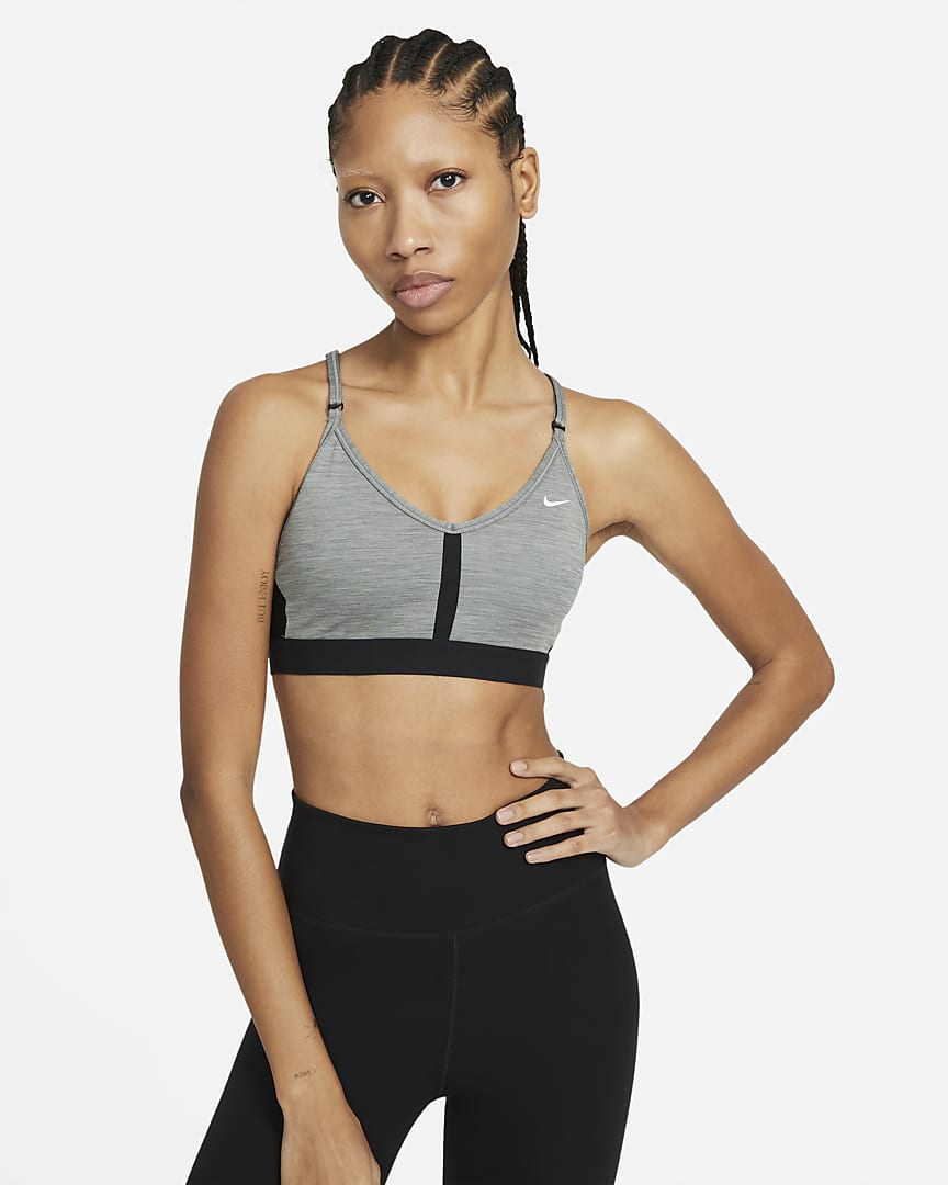 Nike Dri Fit Indy Light Support Padded Sports Bra – Ernie's Sports Experts