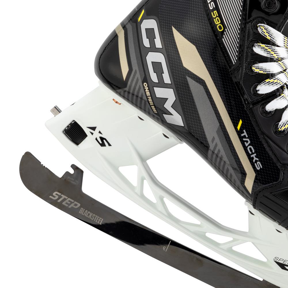 CCM TACKS AS-590 SENIOR SKATE WITH V-STEEL – Ernie's Sports Experts