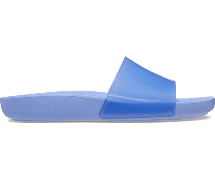 Crocs Splash Glossy Slide Women's Sandal- Moon Jelly