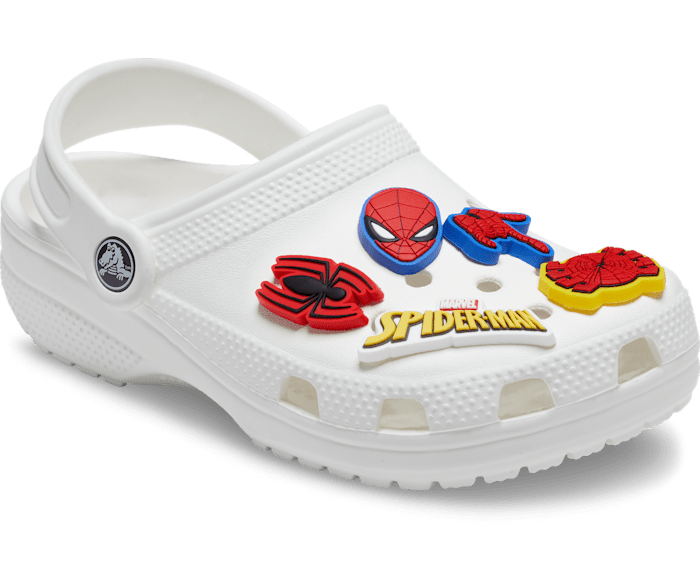Crocs Spider Man Jibbitz Shoe Charm - 5 Pack