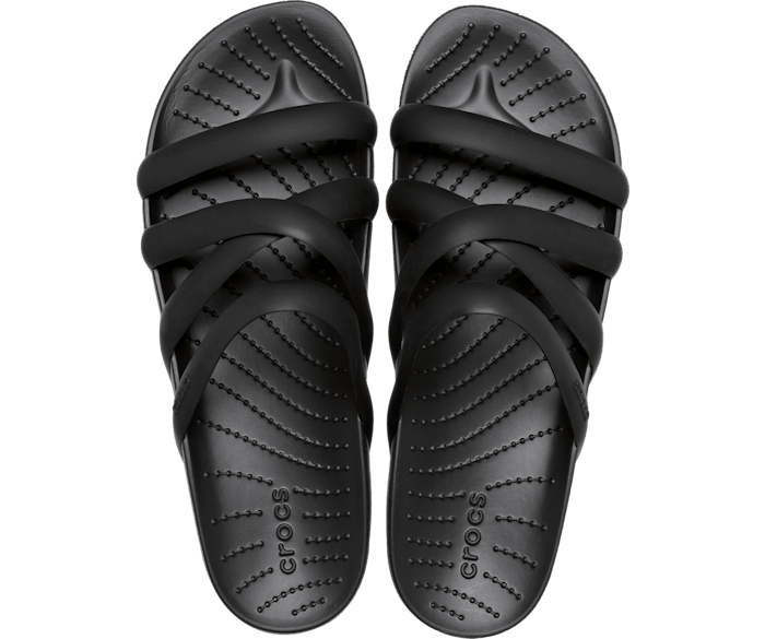 Crocs Splash Strappy Women's Sandal- Black