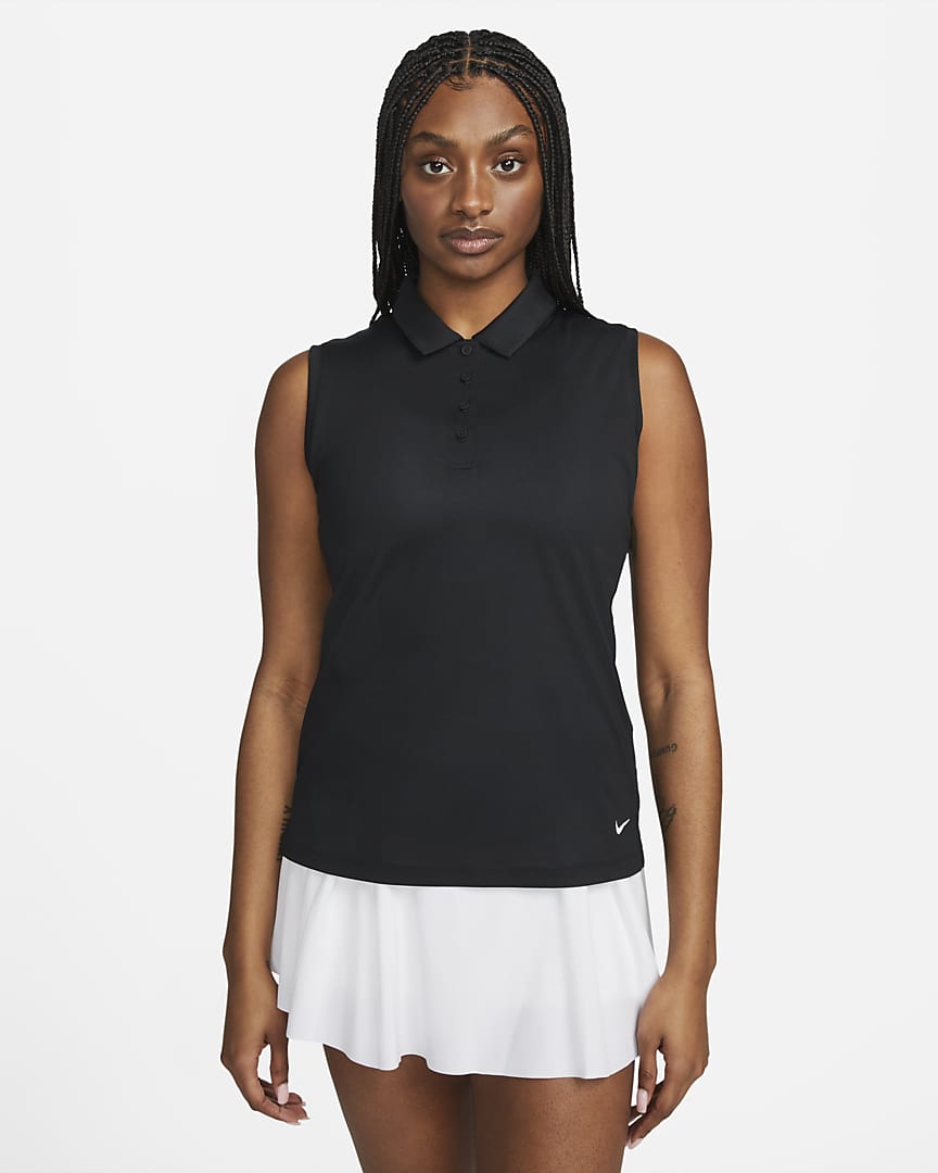 Nike Women's Dri-FIT Victory Sleeveless Golf Polo – Ernie's Sports