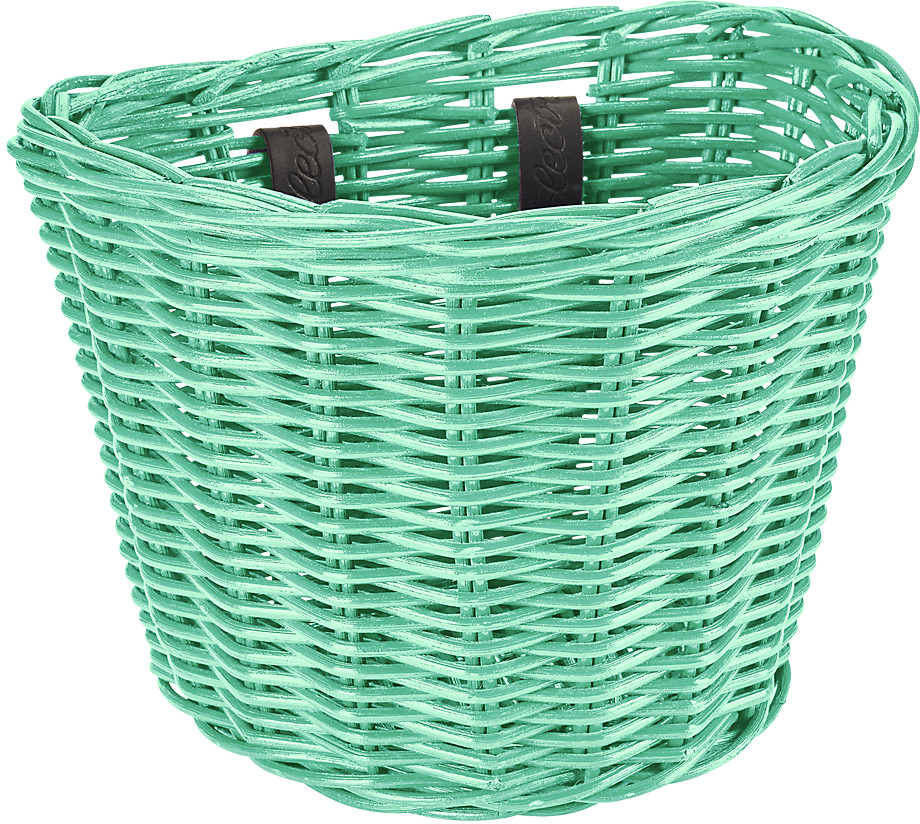 Electra woven online rattan rectangular basket
