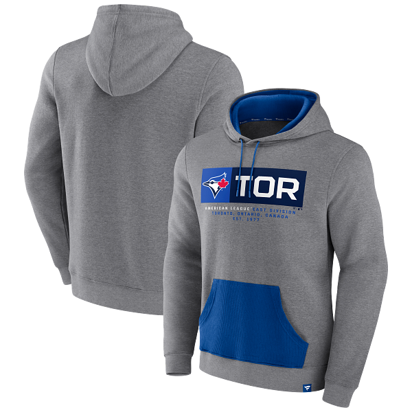 MEN'S ICONIC FLEECE RIB BLOCK HOODIE