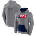 MEN'S ICONIC FLEECE RIB BLOCK HOODIE