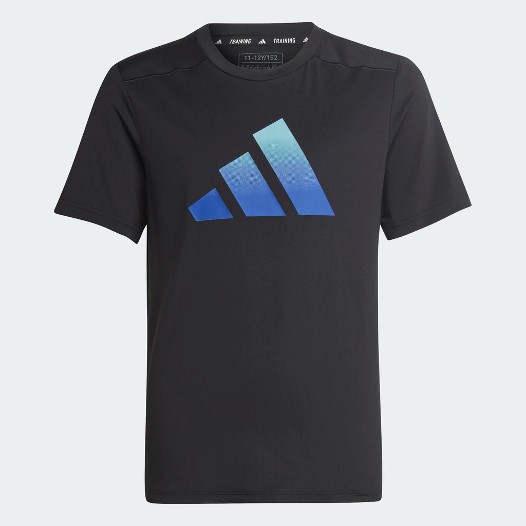 Kids Train Icons Aeroready Logo Tee