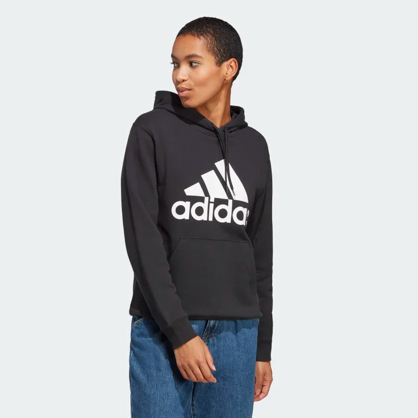 Adidas logo 2025 hoodie women's