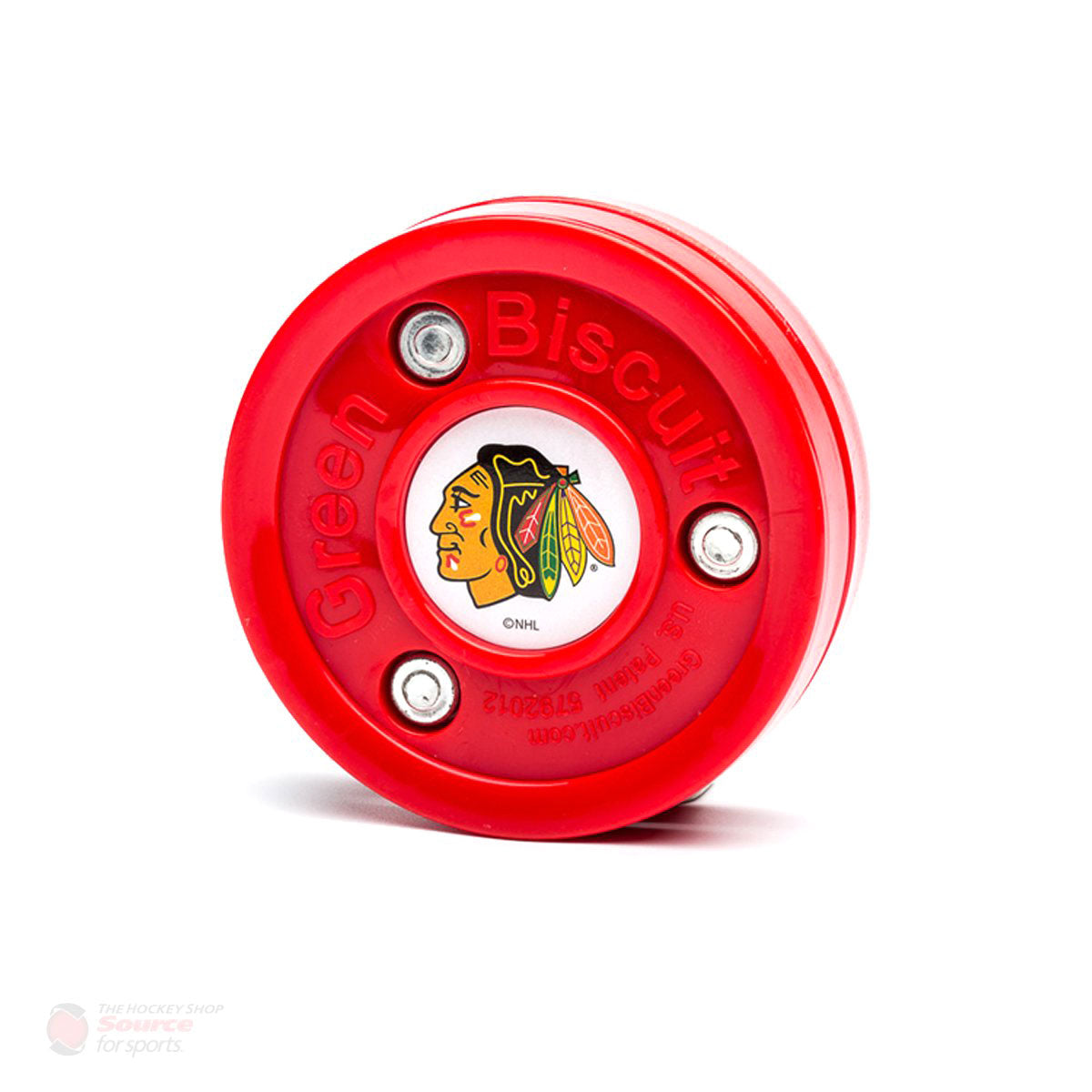 Green Biscuit NHL Training Puck