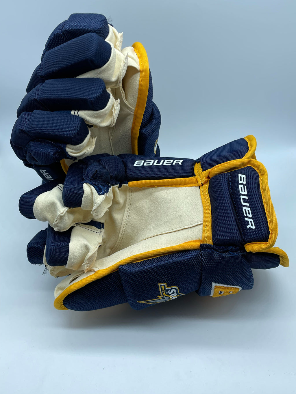 Bauer Intermediate Custom Team Vapor Pro Hockey Gloves- Grande Prairie Storm