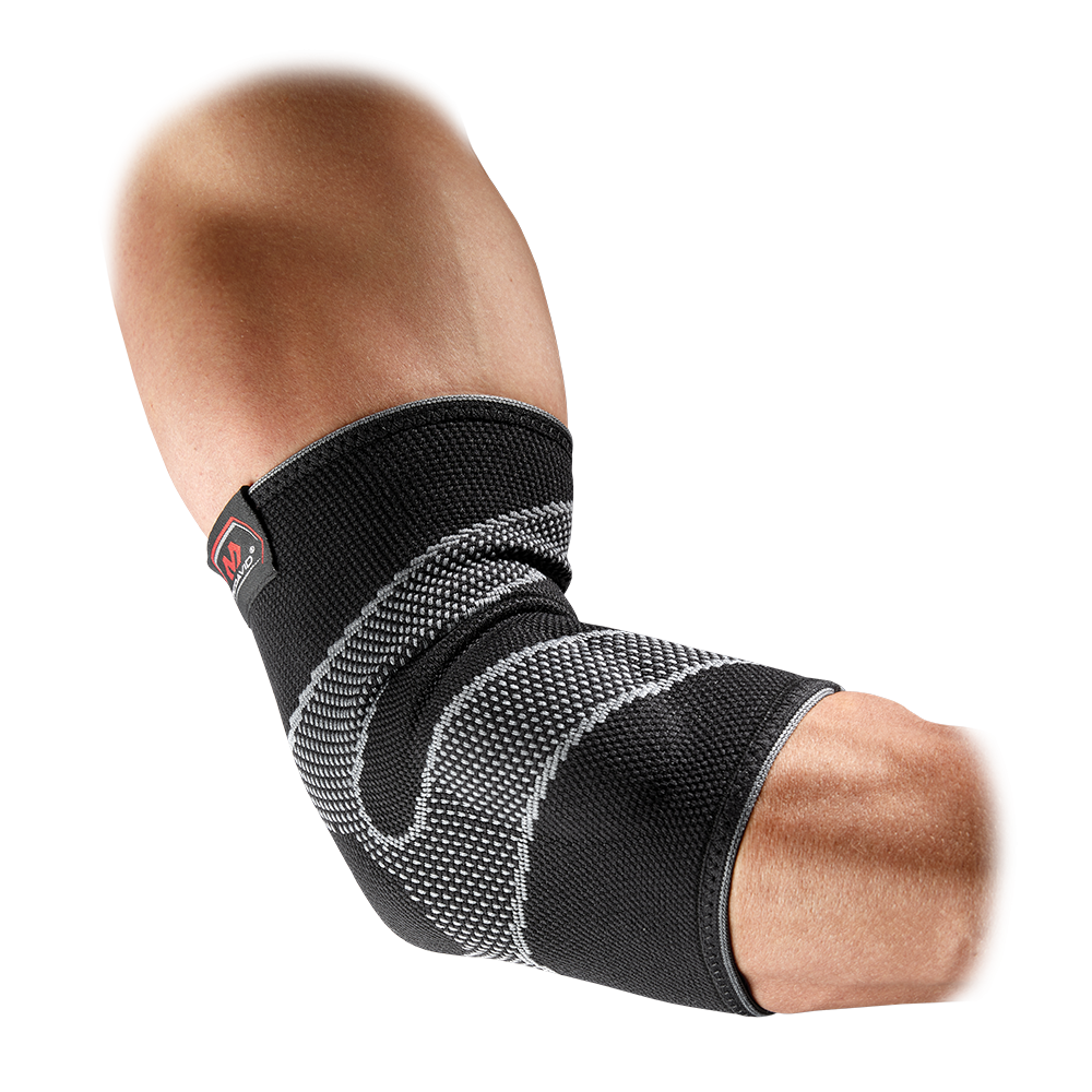 McDavid Elbow Sleeve 4-Way Elastic with Gel Buttresses