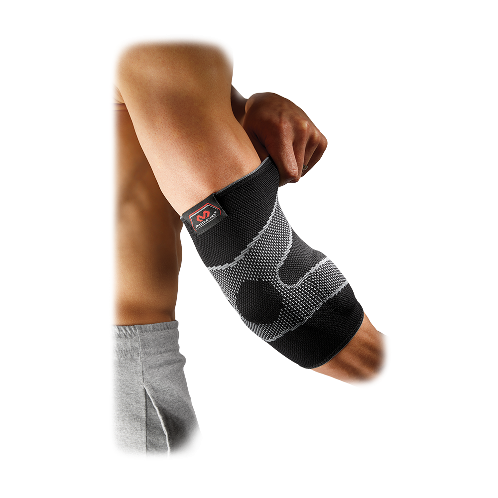 McDavid Elbow Sleeve 4-Way Elastic with Gel Buttresses