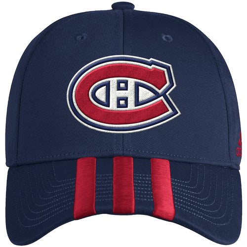3 Stripe Structured Adjustable Cap