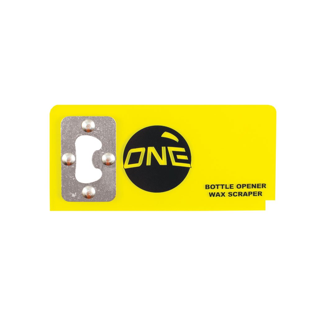 6" BOTTLE OPNER SNOWBOARD SCRAPER