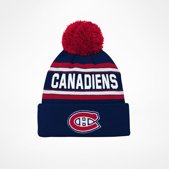 Youth NHL Jacquard Cuff Pom