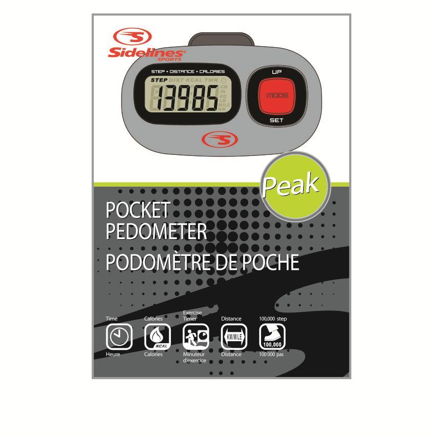 Peak Pocket Pedometer