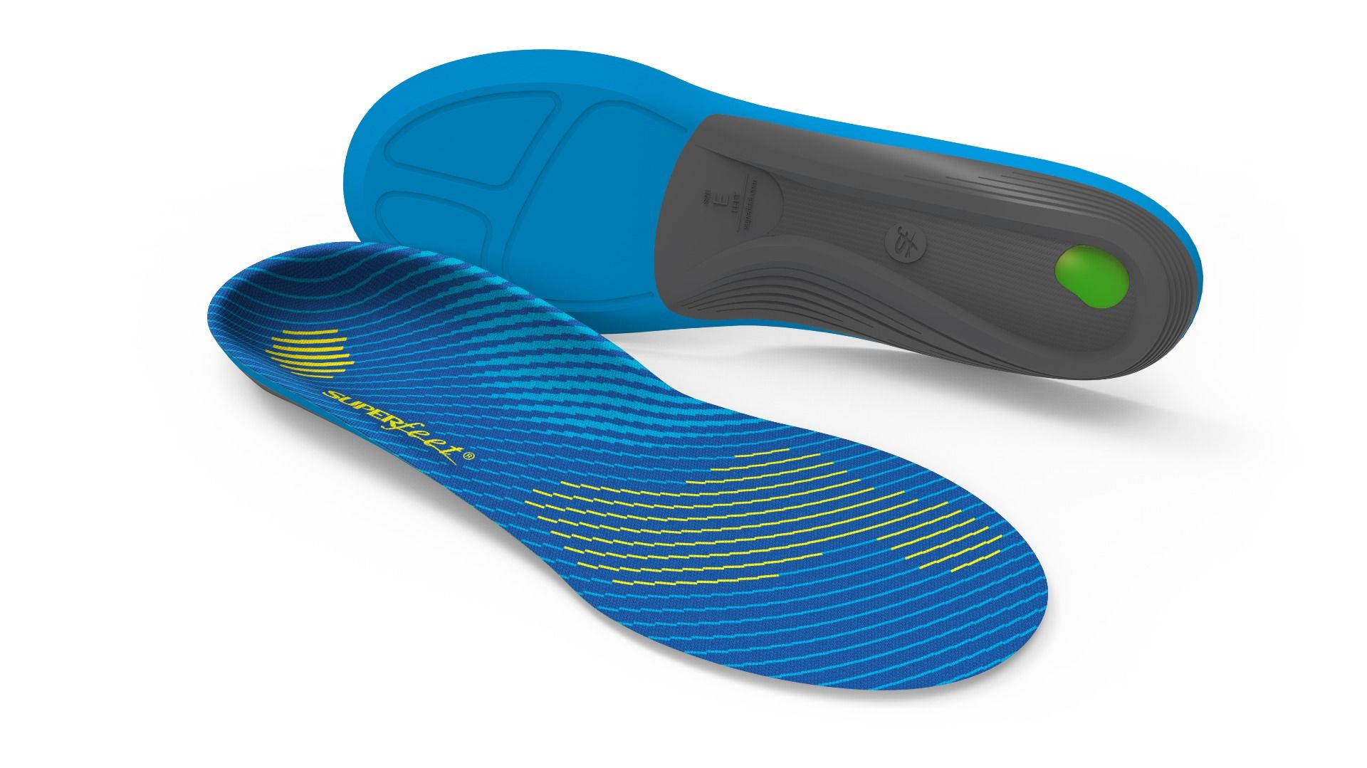 Superfeet Run Comfort Thin Insoles For Shoes With Tight Fit