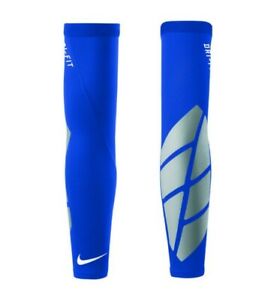 Nike Pro Vapor Forearm Slider 3.0 Baseball Sleeve Men’s S/M White Silver