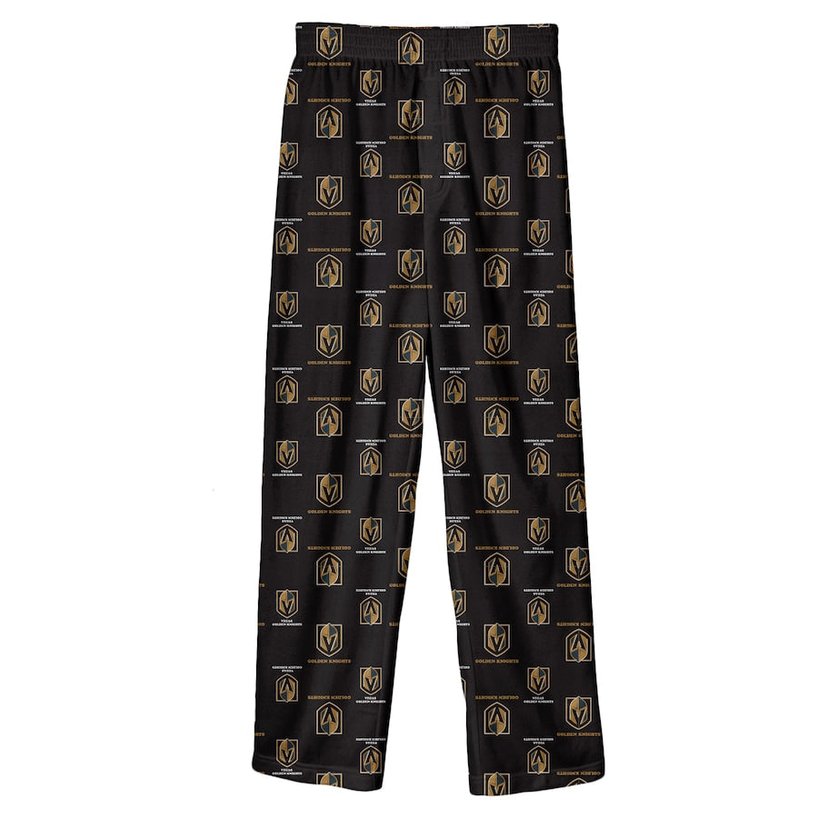 CHILD TEAM LOGO PRINT PAJAMA PANT - VEGAS GOLDEN KNIGHTS