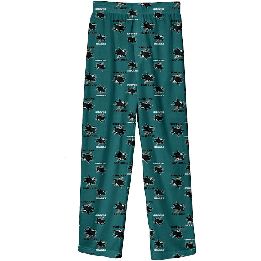 CHILD TEAM LOGO PRINT PAJAMA PANT - SAN JOSE SHARKS