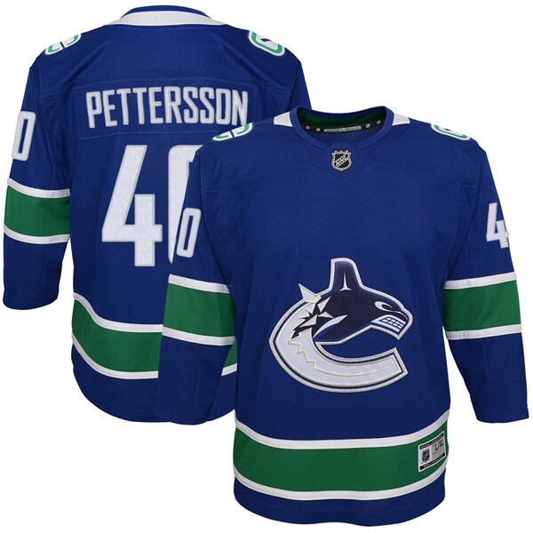 Outerstuff Youth Premier Jersey - Vancouver Canucks - Pettersson