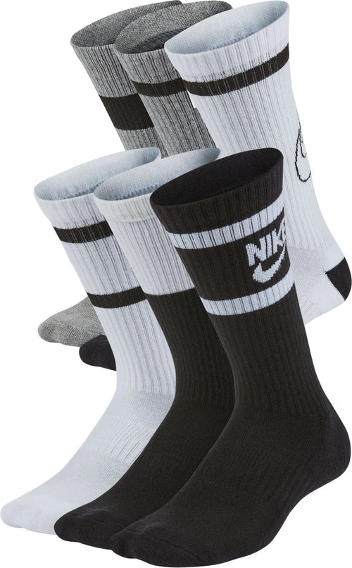 Youth Everyday Cushioned Crew Socks 6 Pack