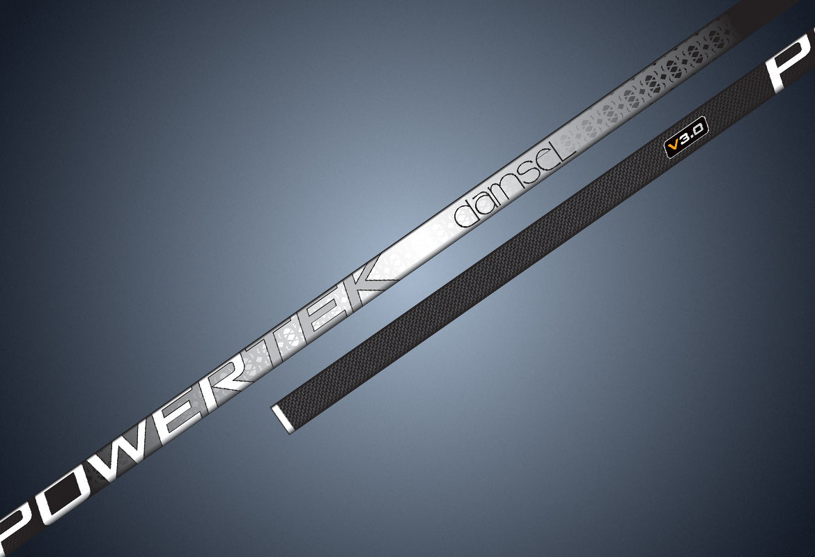 Powertek Junior Damsel V3.0 Ringette Stick with Grip