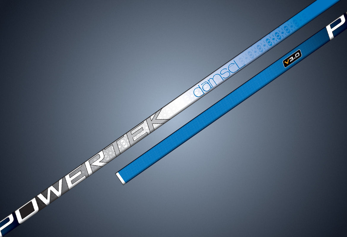 Powertek Junior Damsel V3.0 Ringette Stick with Grip